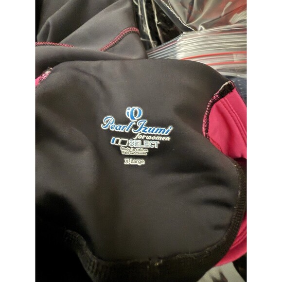 Pearl Izumi Shorts X-Large Womens Cycling Select Padded Pink Black Performance - Picture 14 of 14